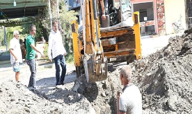 Başkan Arslan, Altınkum’da çalışmaları denetledi