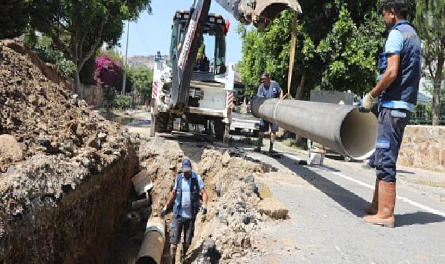 Bodrum’da DSİ Hattı Yine Patladı, MUSKİ Açıklama Yaptı