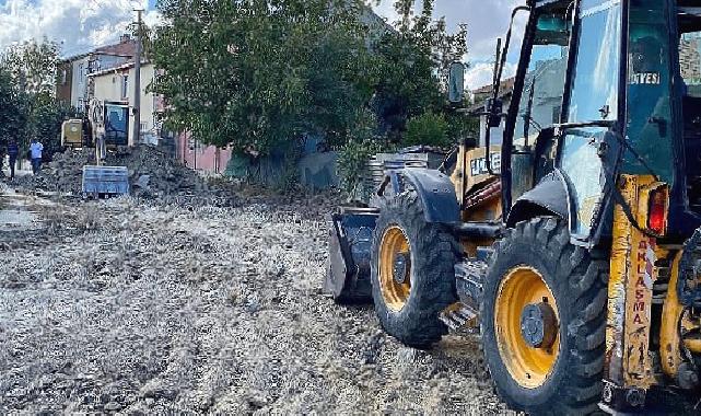 Büyükyoncalı’da yol çalışmaları devam ediyor