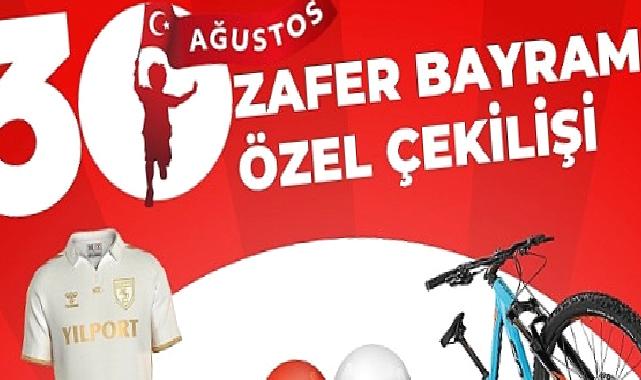 Canik Belediyesi’nden 30 Ağustos’a Özel Hediyeler