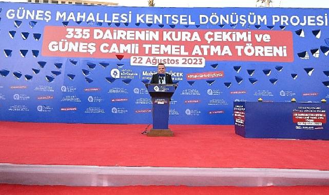 Güneş Mahallesi Kentsel Dönüşümü’nde çifte sevinç