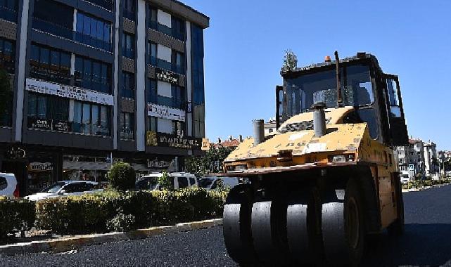 İstasyon Caddesi’nde çalışmalar sürüyor