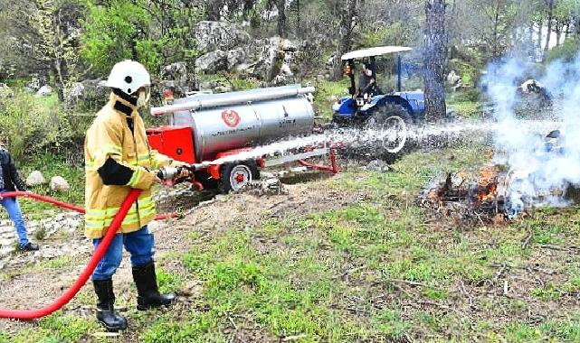 İzmir’de orman yangınlarıyla mücadelede büyük başarı