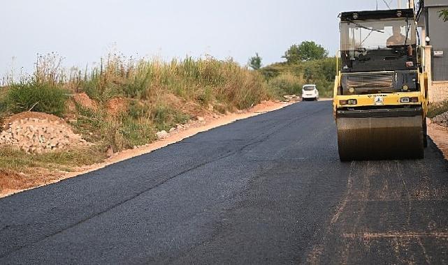 Kartepe’de 270 ton asfalt serildi