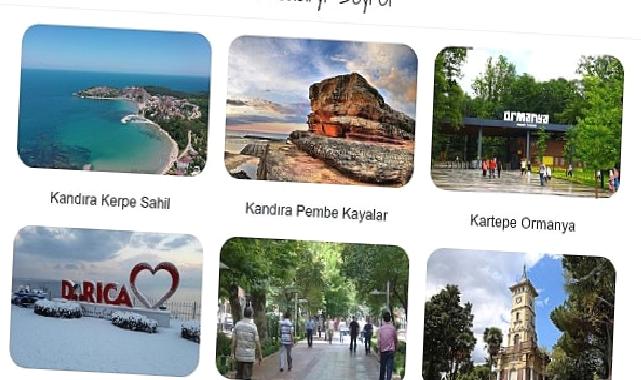 Kocaeli’nin turistik mekanları cepte