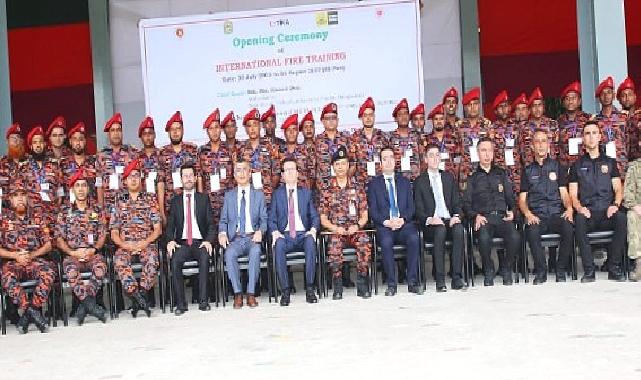 Konya Büyükşehir TİKA İş Birliğiyle Bangladeş’te İtfaiyecilere Eğitim Verdi