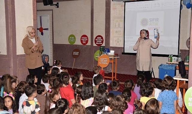 Selçuklu Belediyesi’nden Cami ve Yaz Kur’an Kurslarında Sıfır Atık Eğitimi