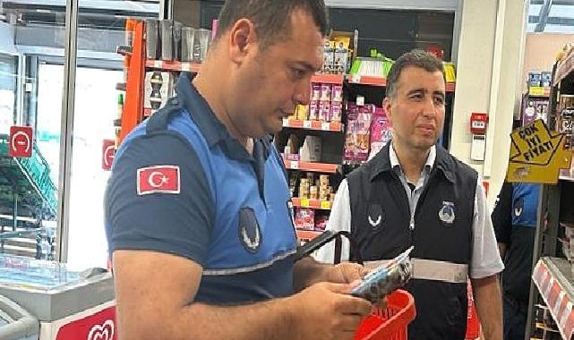 Zabıtadan marketlerde denetim