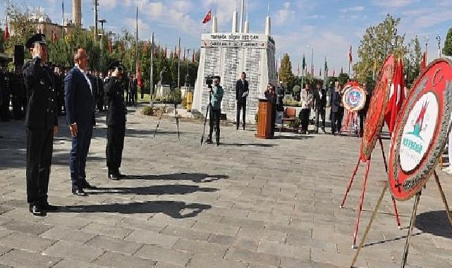 19 Eylül Gaziler Günü dolayısıyla tören düzenlendi