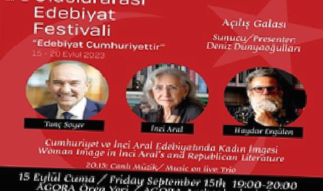 7. Uluslararası İzmir Edebiyat Festivali Başlıyor