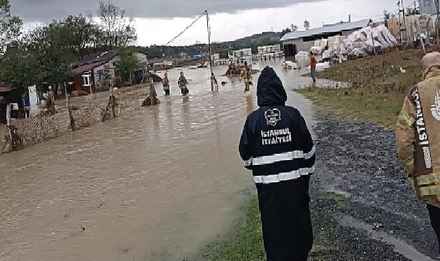 Arnavutköy ve Başakşehir’e 200 KG’ın üzerinde yağış düştü