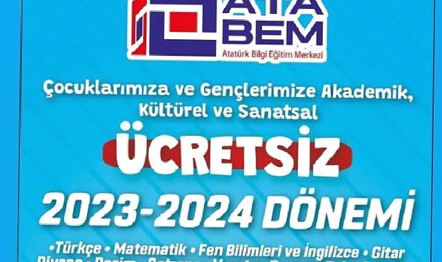 Atatürk Bilgi Eğitim Merkezi (ATABEM) 2023-2024 Dönemi kurs kayıtları başlıyor