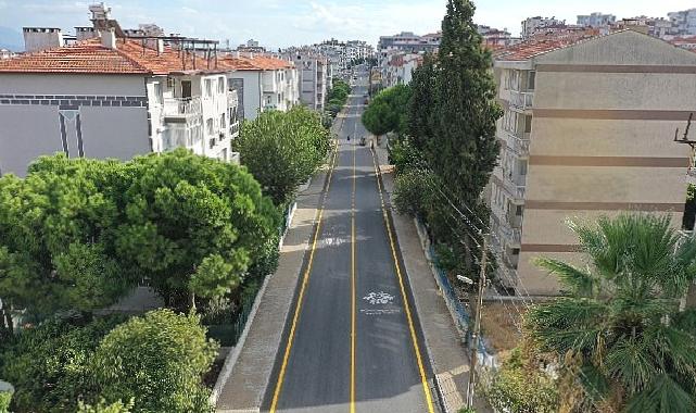 Aydın Büyükşehir Belediyesi Söke Milli Egemenlik Caddesi’ni baştan sona yeniledi