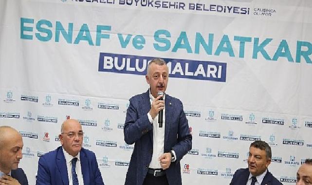 Başkan Büyükakın, Dilovası Esnafıyla Buluştu