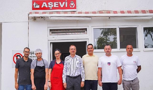 Başkan Mesut Ergin’den Aşevi’ne Öğle Yemeği Ziyareti