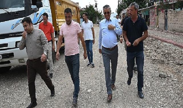 Başkan Topaloğlu, Kuzdere’de altyapı çalışmalarını inceledi