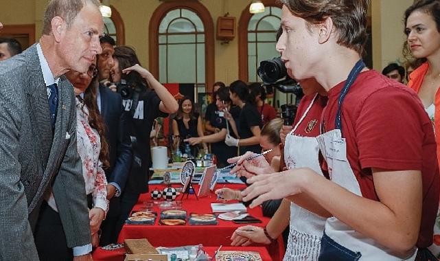 Birleşik Krallık Edinburgh Dükü Prens Edward, Kabataş Erkek Lisesi’nde Türk Gençleriyle Buluştu