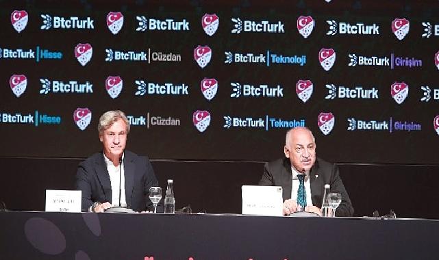 BtcTurk yeniden Türkiye Milli Futbol Takımları Ana Sponsoru oldu