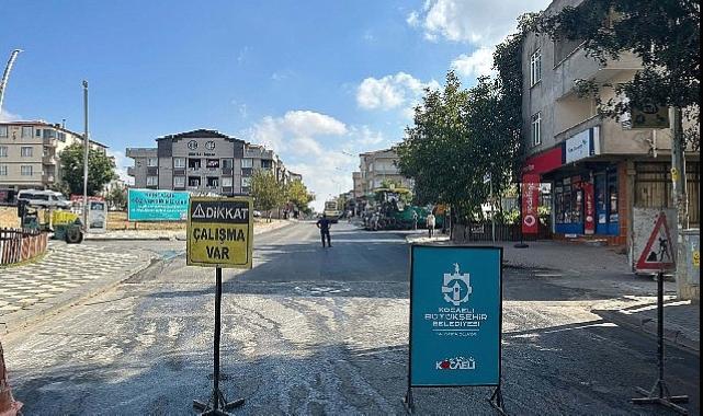 Darıca Aşık Veysel Caddesi Asfaltlandı