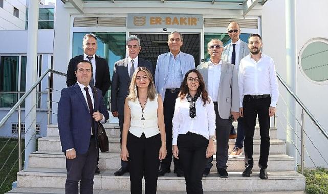 Ege Demir ve Demirdışı Metaller İhracatçıları Birliği Yönetim Kurulundan Er-Bakır Elektrolitik Bakır Mamulleri A.Ş. Denizli Tesisine Ziyaret