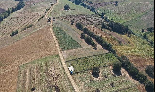 Kırsalda tarım arazilerine ulaşmak artık çok kolay