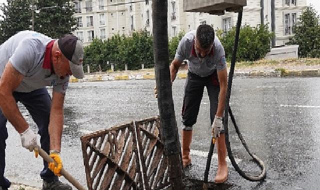 Kuvvetli Yağış Öncesi Beylikdüzü’nde Tedbirler Alındı