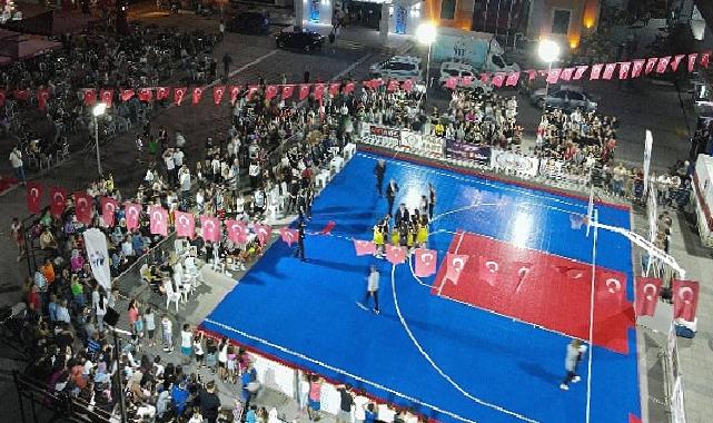 Mustafakemalpaşa’nın markası Tatlıtop Basketbol Şenlikleri başladı