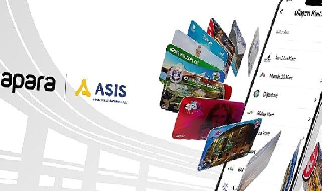 Papara ve Asis Elektronik, ulaşım kartı yükleme özelliğiyle şehir içi ulaşımı kolaylaştıracak