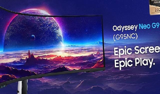 Samsung Electronics Dual UHD Oyun Monitörünü Tanıttı: Odyssey Neo G9 57