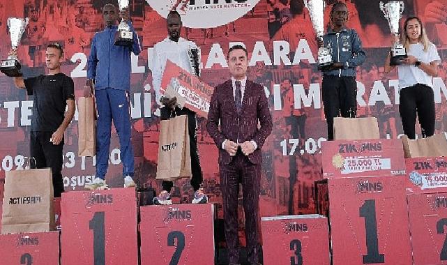 Uluslararası Vestel Manisa Yarı Maratonu heyecanı sona erdi