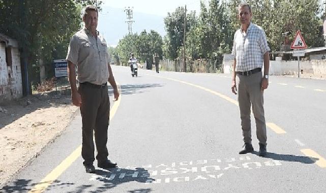 Umurlu ve Armutlu Mahalle sakinleri yapılan hizmetler için Başkan Çerçioğlu’na teşekkür etti