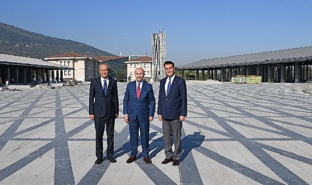 Vali Demirtaş, Osmangazi Meydanı’nı inceledi