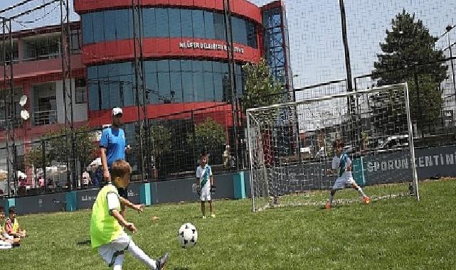 Yaz Spor Okulları ile tatilleri dolu dolu geçti