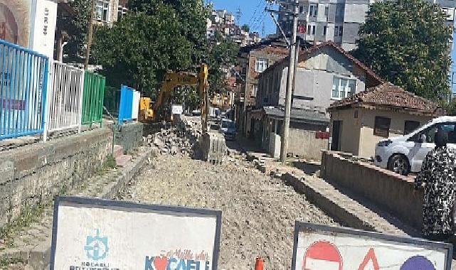 Yenidoğan Derince Caddesi’nin Çehresi Değişiyor