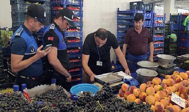 Zabıta Ekipleri Pazar Denetimi Gerçekleştirdi