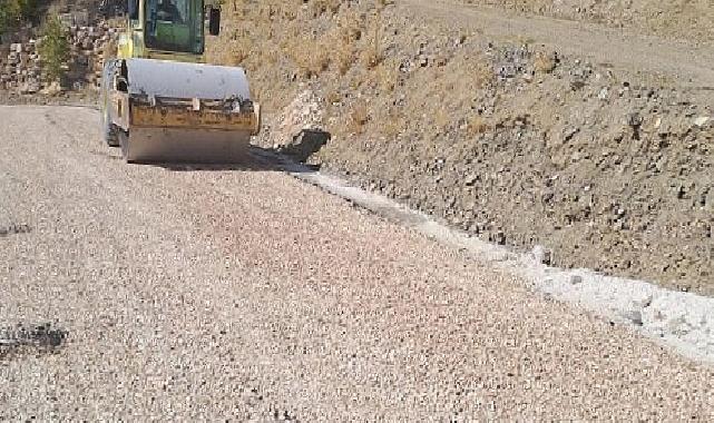 Antalya Kumluca Büyükalan yolu asfaltlandı