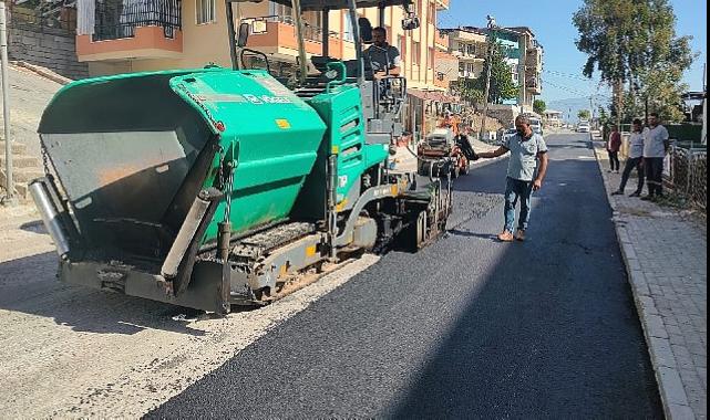 Asfaltlama ekipleri bu kez Yurtoğlu’nda