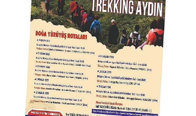 Aydın Büyükşehir Belediyesi, doğaseverleri “Trekking Aydın” etkinliği ile buluşturuyor