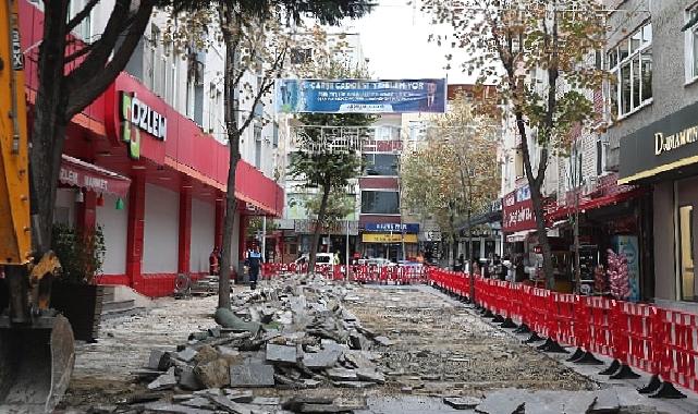 Bağcılar Çarşı Caddesi Modern Görünümüne Kavuşuyor