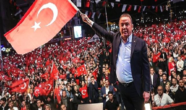 Başkan Muhittin Böcek 29 ekim cumhuriyet bayramı mesajı