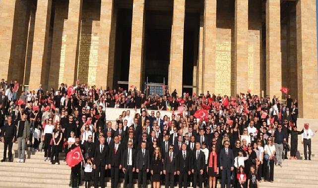 Borusanlılar’dan Cumhuriyetin 100. yılında Anıtkabir’e anlamlı ziyaret