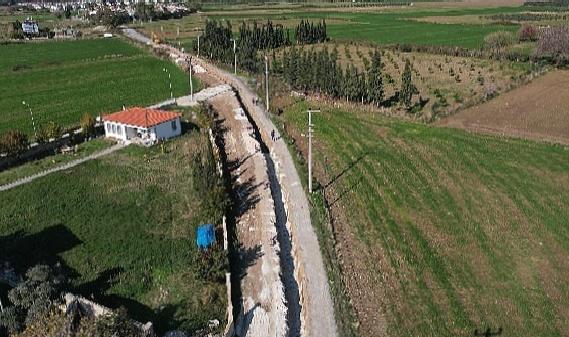 Büyükşehir Ören Kanalizasyon Projeinin 18 Bin Metresini Tamamladı