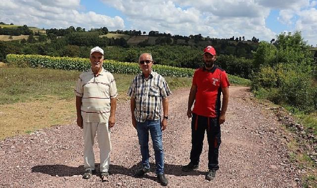 Büyükşehirle çiftçinin yolu hep açık