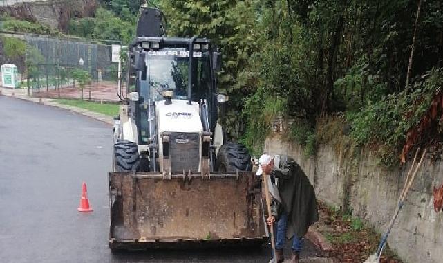 Canik’te Sağanak Yağışa Karşı Yoğun Çalışma