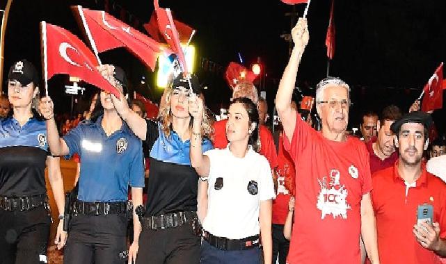 Cumhuriyet’in 100’ncü yılı Kemer’de coşkuyla kutlanıyor