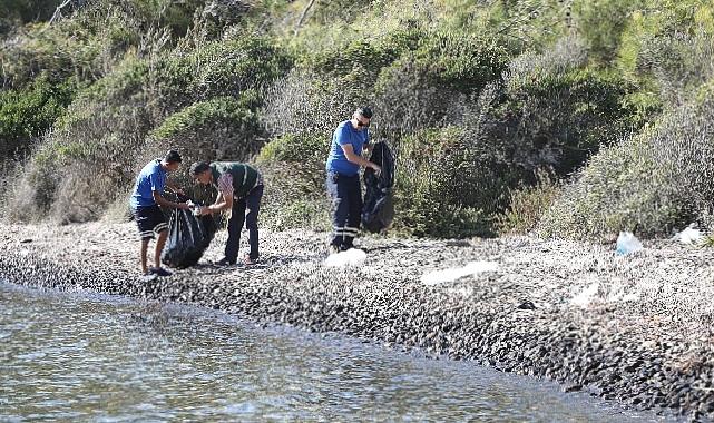 Gökova Körfezinde Araç Yolu Olmayan Koylar Temizleniyor