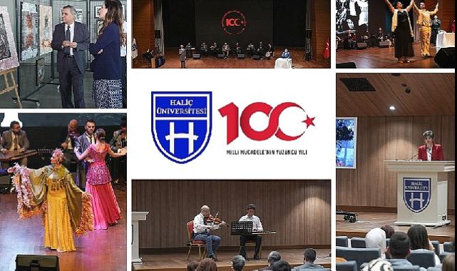 Haliç üniversitesi cumhuriyet’in 100.yılını özel etkinlikler ile kutladı