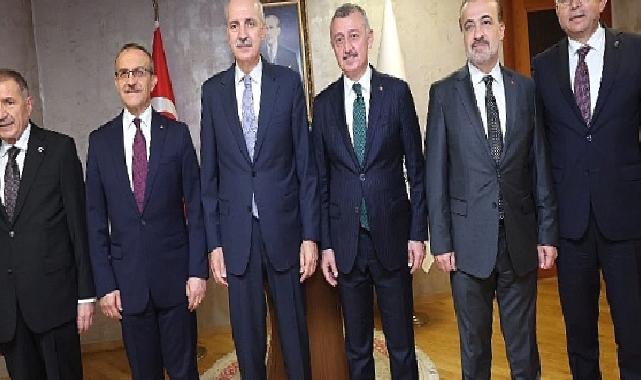 Kurtulmuş’tan Büyükşehir’e Ziyaret