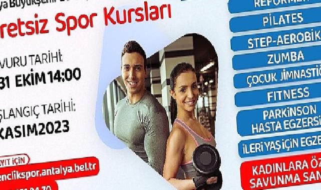 Sağlıklı yaşam için haydi ASFİM spor kurslarına kayıtlar başladı