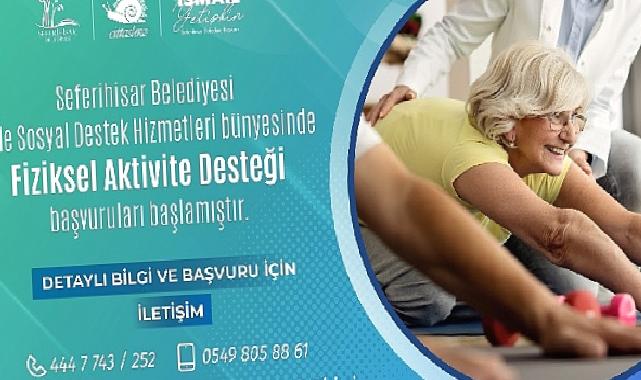 Seferihisar Belediyesi’nden Fiziksel Aktivite Desteği